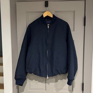 Zara Men’s balloon-fit bomber jacket-size S (Brand New without tag)